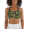 Happy St. Patrick's Sports bra
