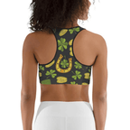 Happy St. Patrick's Sports bra