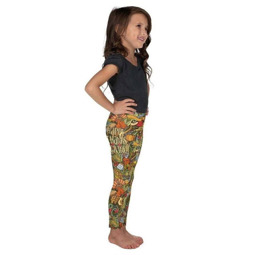 Happy Thanksgiving Kid's Leggings