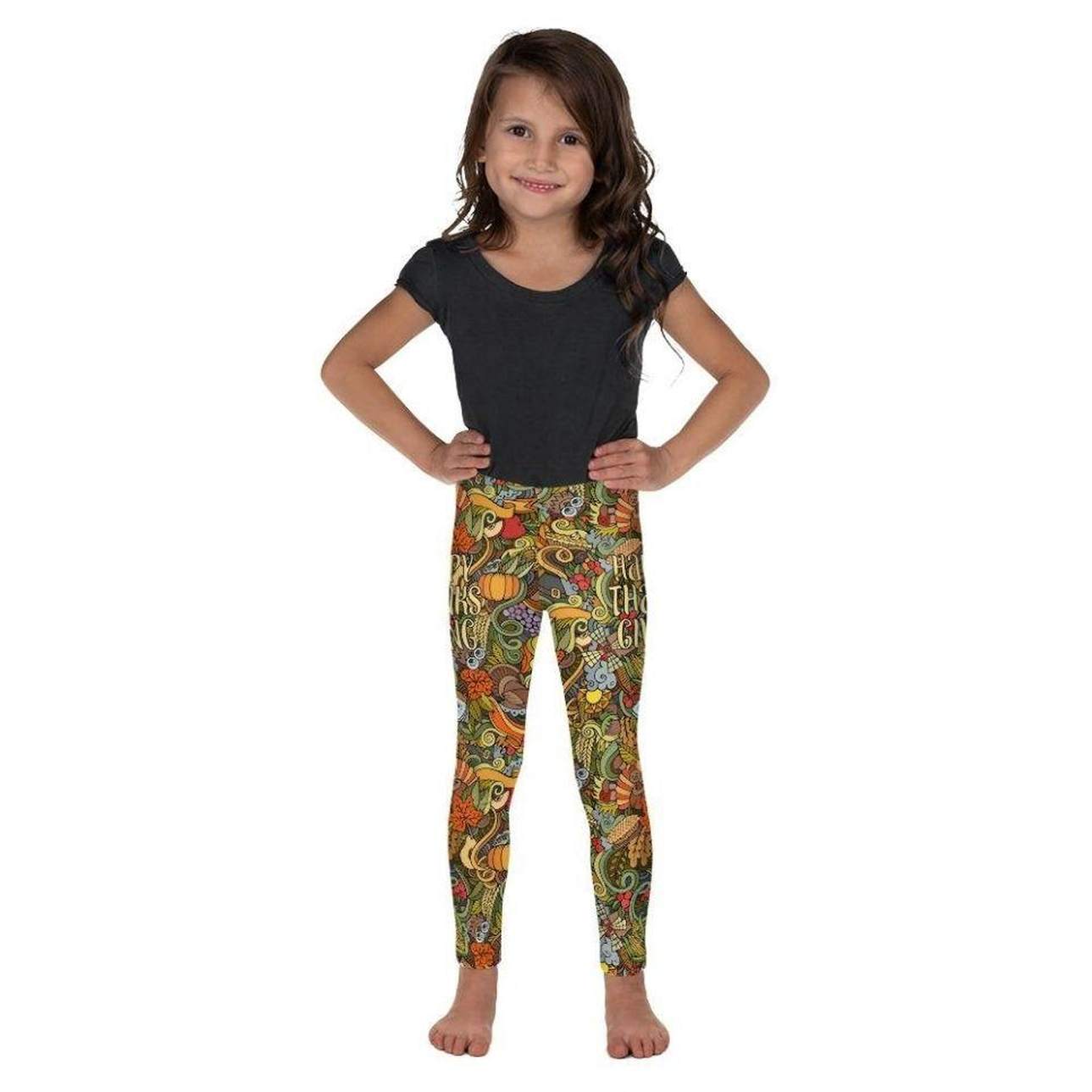 Happy Thanksgiving Kid's Leggings
