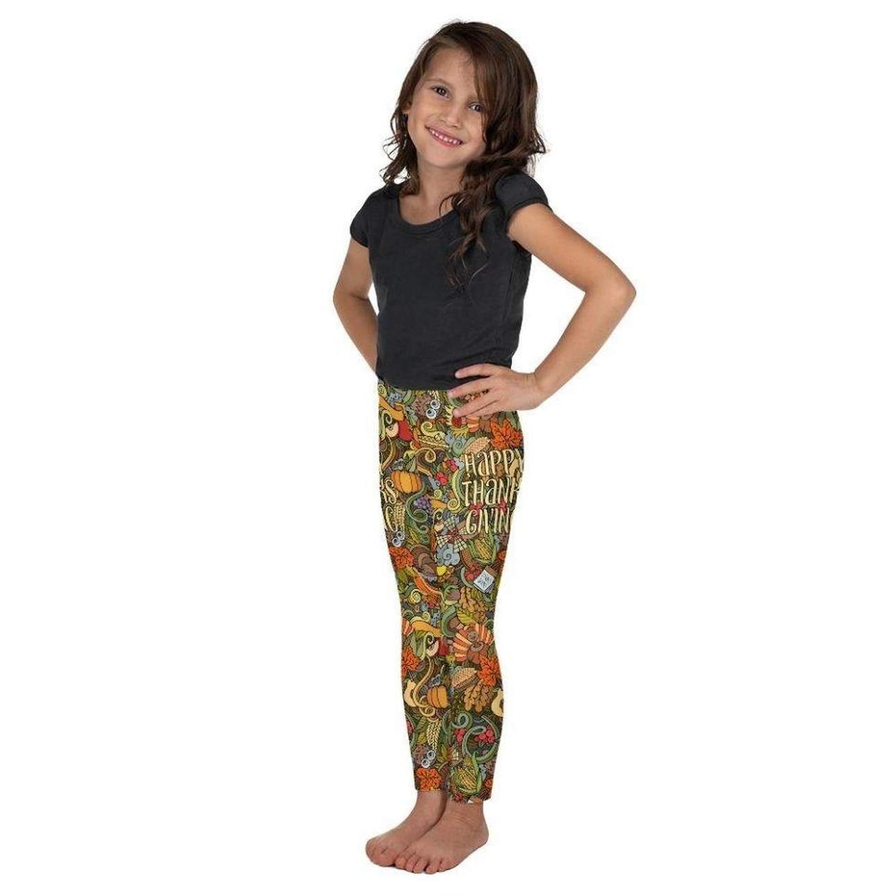 Happy Thanksgiving Kid's Leggings