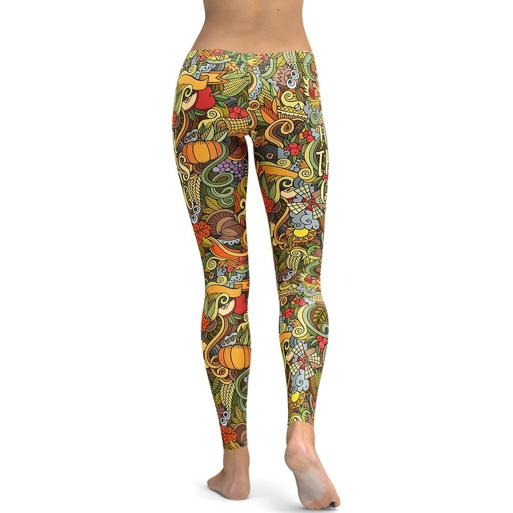 Happy Thanksgiving Leggings