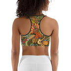 Happy Thanksgiving Sports Bra
