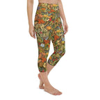 Happy Thanksgiving Yoga Capris