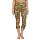 Happy Thanksgiving Yoga Capris