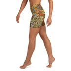 Happy Thanksgiving Yoga Shorts