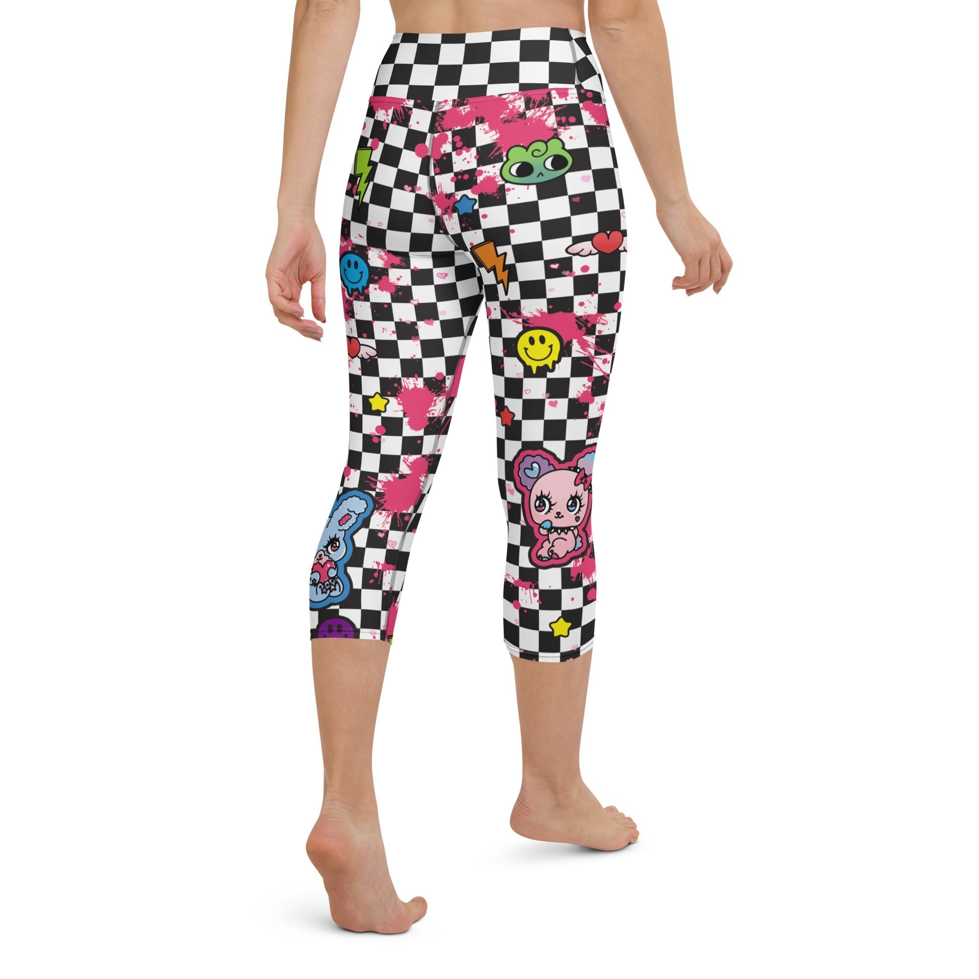 Harajuku Inspired Yoga Capris