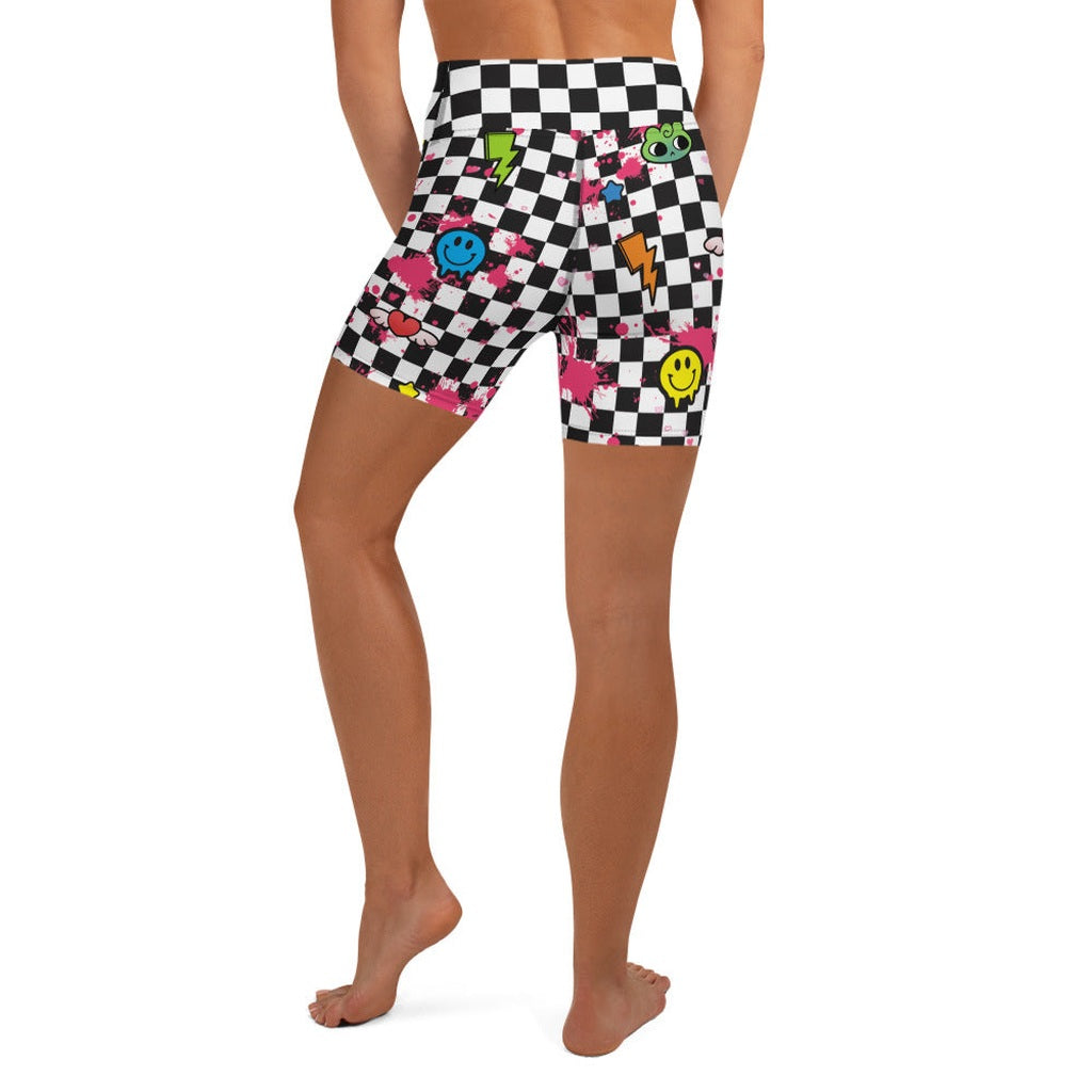 Harajuku Inspired Yoga Shorts