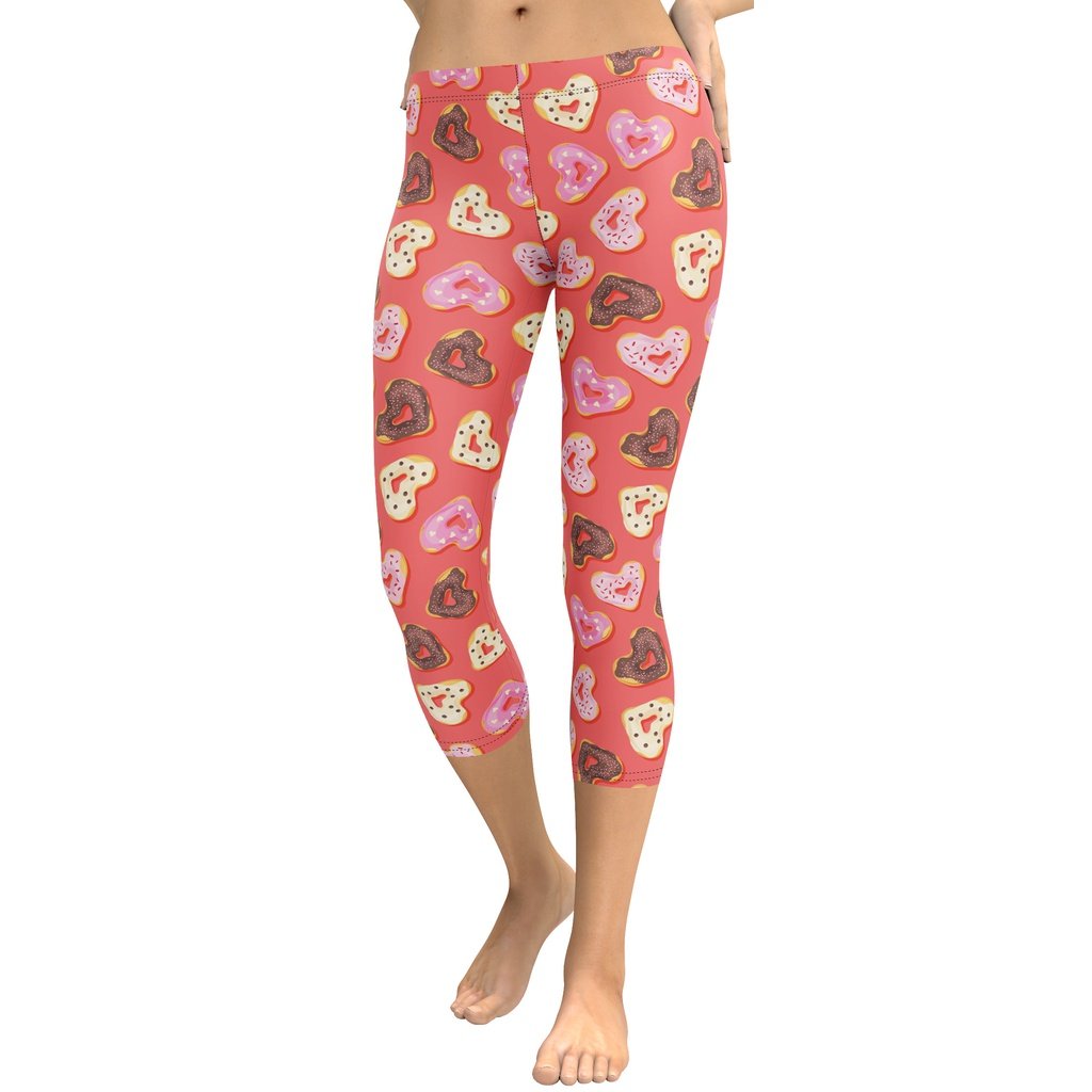 Heart Doughnuts Capris