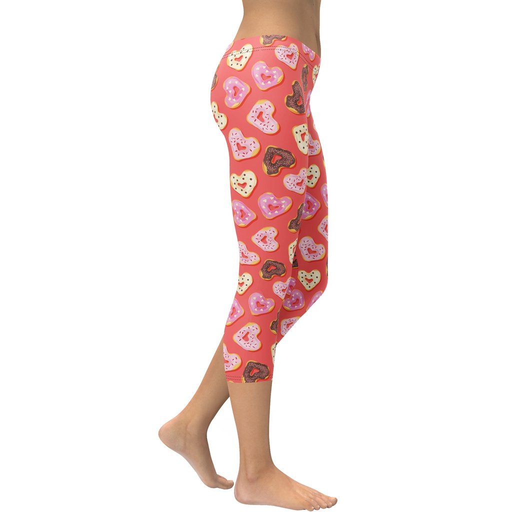 Heart Doughnuts Capris