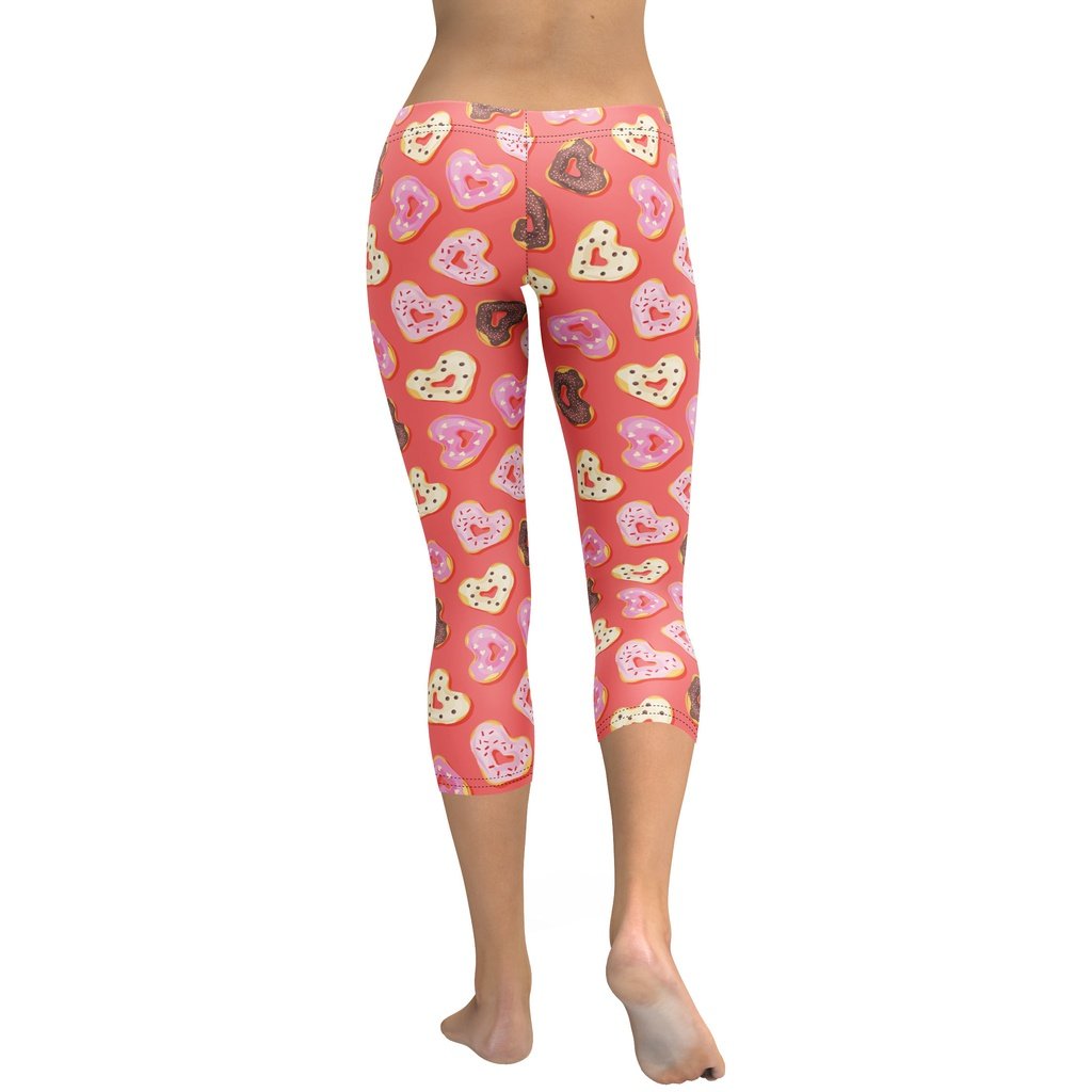 Heart Doughnuts Capris