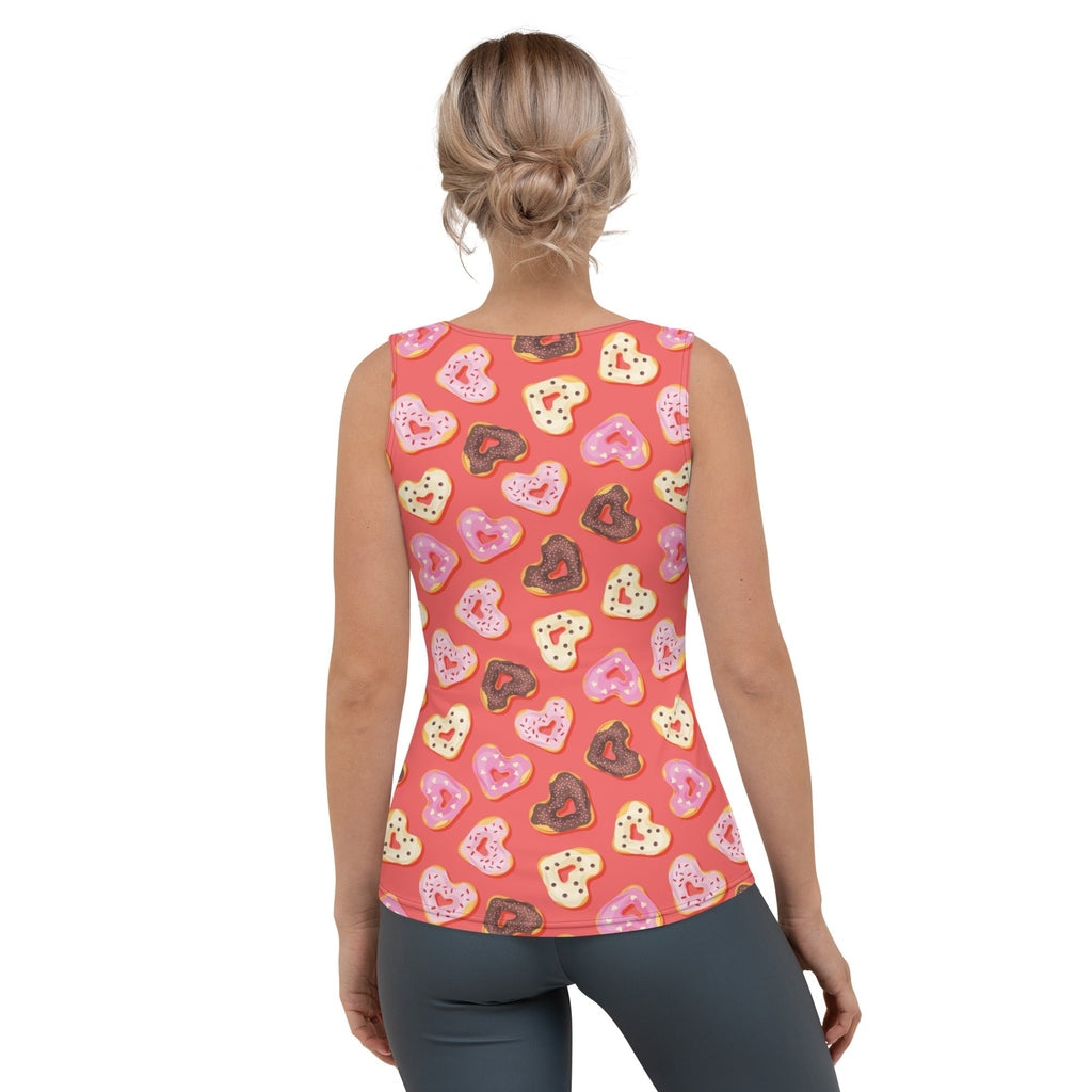 Heart Doughnuts Tank Top