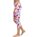 Heart Pattern Capris