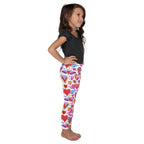 Heart Pattern Kid's Leggings