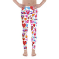 Heart Pattern Men's Leggings