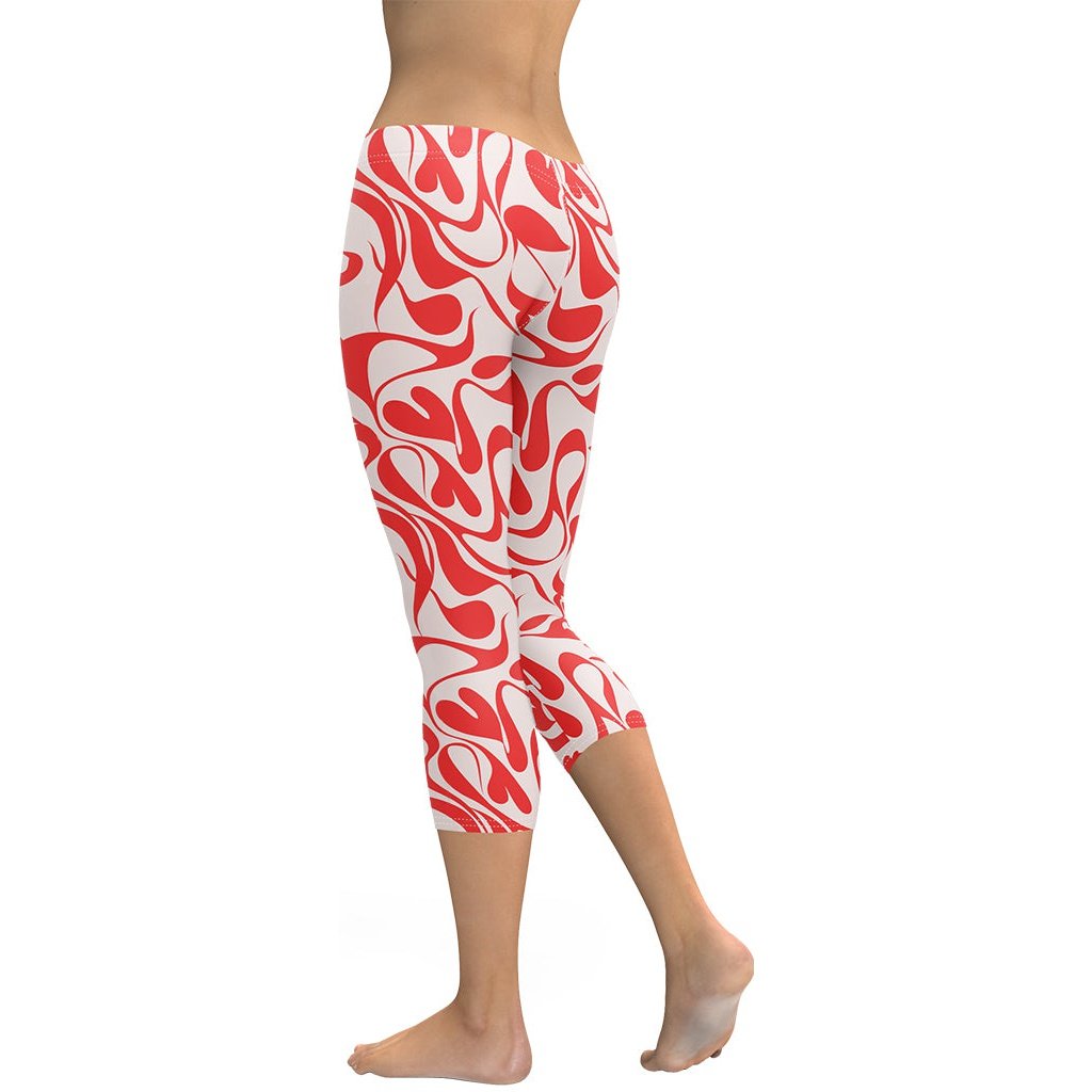 Heart Swirl Capris
