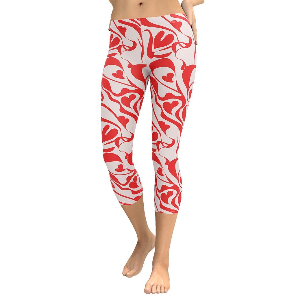 Heart Swirl Capris