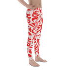 Heart Swirl Men's Leggings