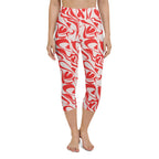Heart Swirl Yoga Capris