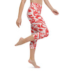 Heart Swirl Yoga Capris