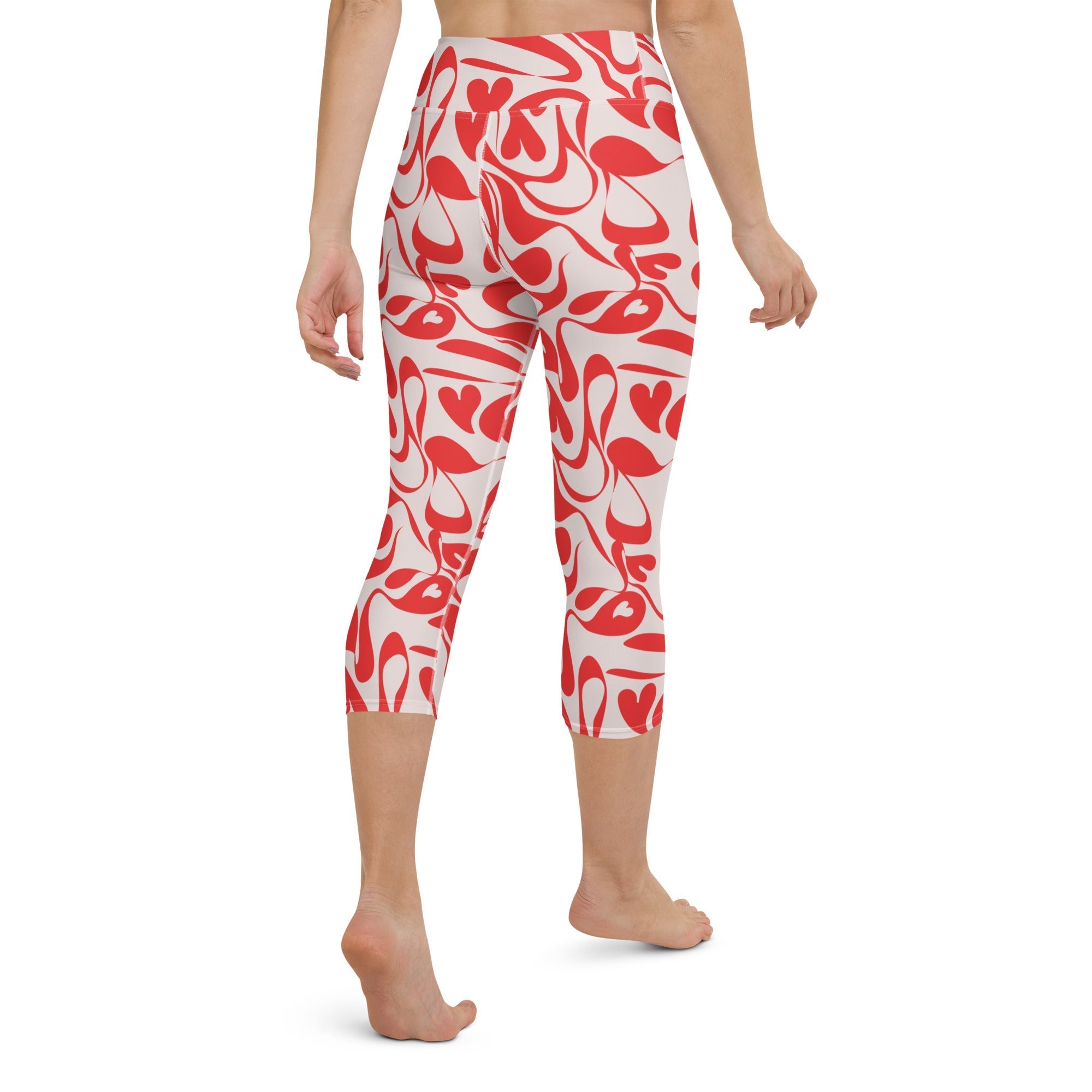 Heart Swirl Yoga Capris