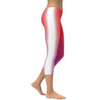 Hearts Optical Illusion Capris