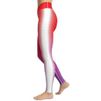 Hearts Optical Illusion Yoga Leggings