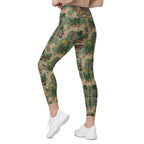 Hiking Crossover Leggings With Pockets