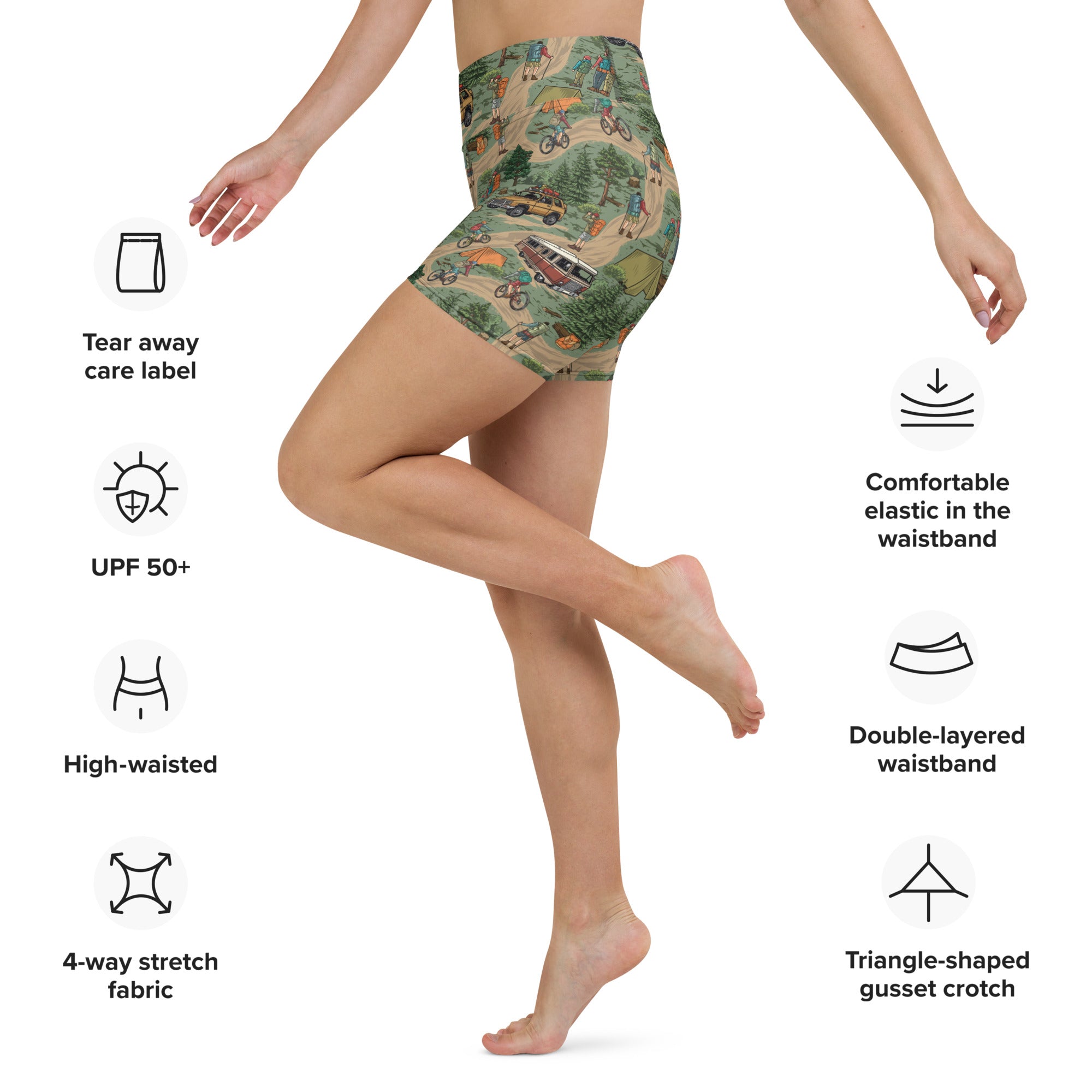 Hiking Yoga Shorts