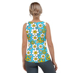 Hippie Flower Pattern Tank Top