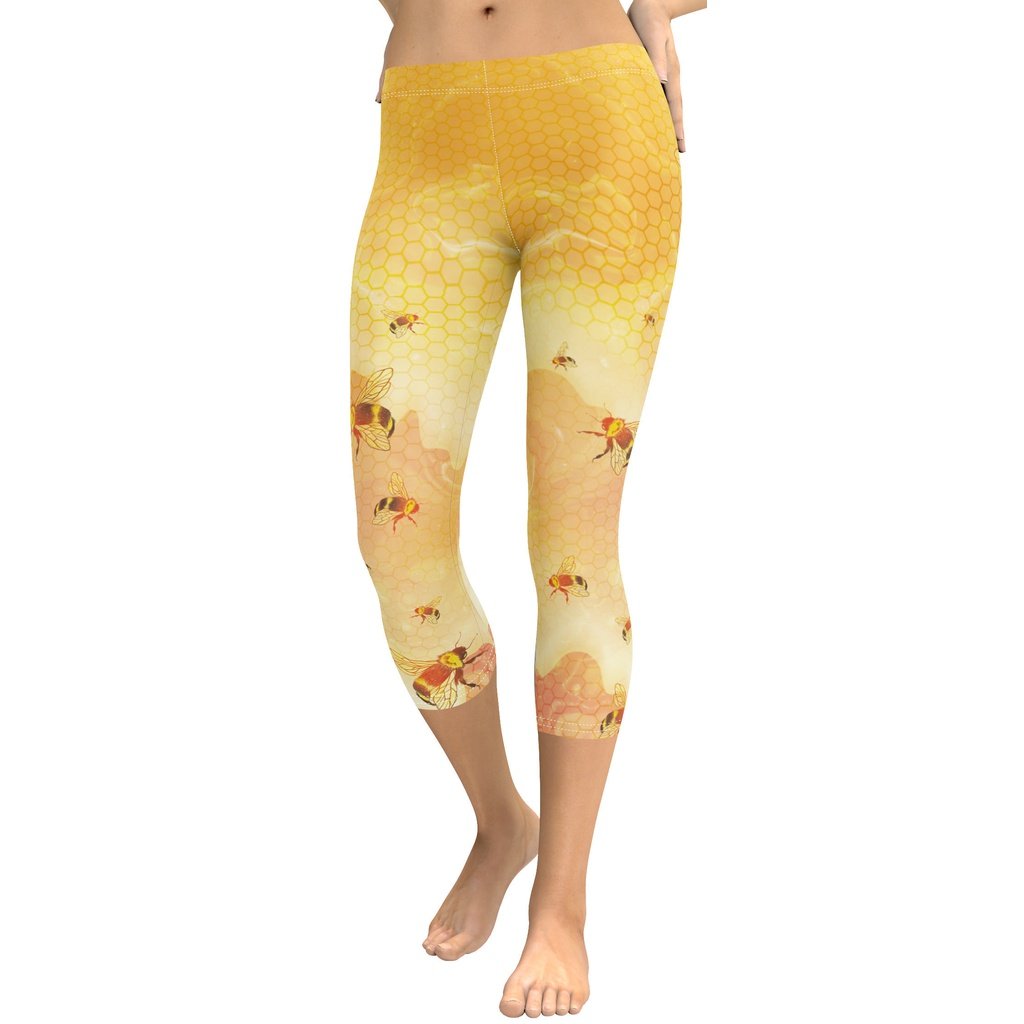 Honey Bee Capris