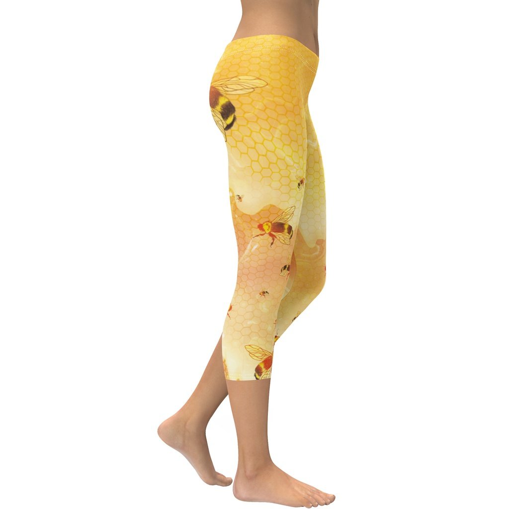 Honey Bee Capris