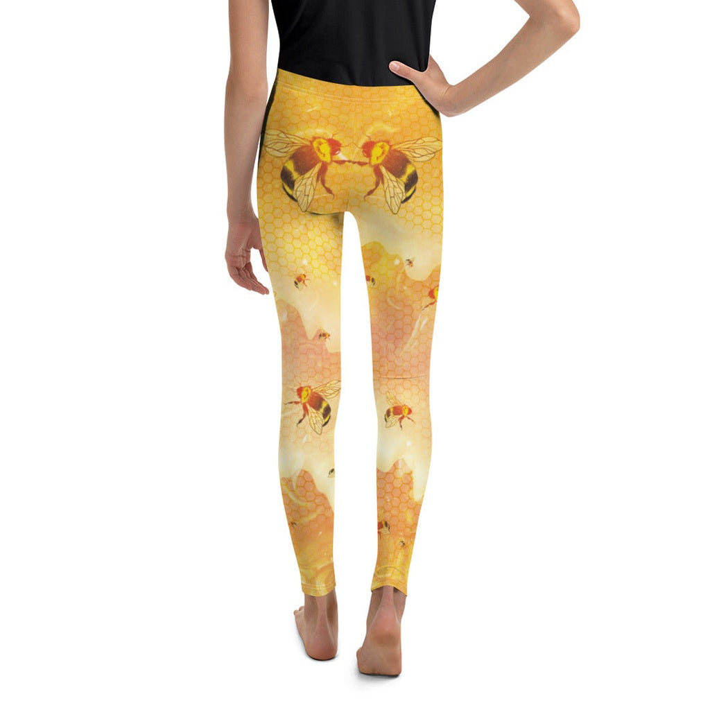 Honey Bee Youth Leggings
