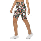 Hopping Bunny Biker Shorts
