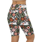 Hopping Bunny Biker Shorts