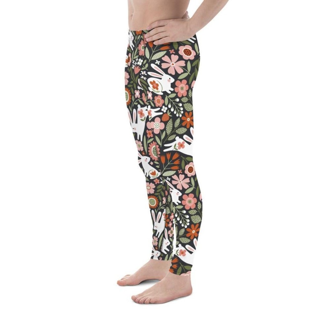 Hopping Bunny Men's Leggings