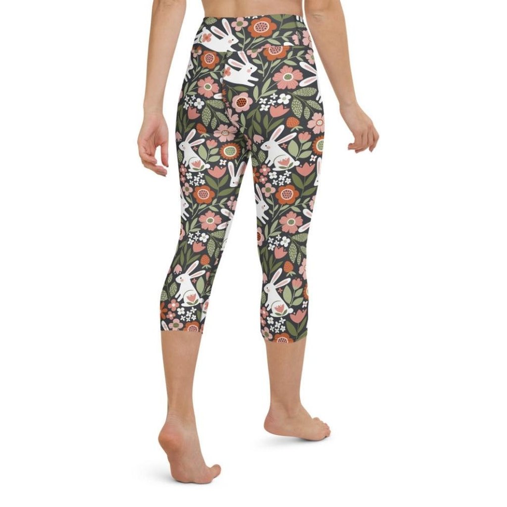 Hopping Bunny Yoga Capris