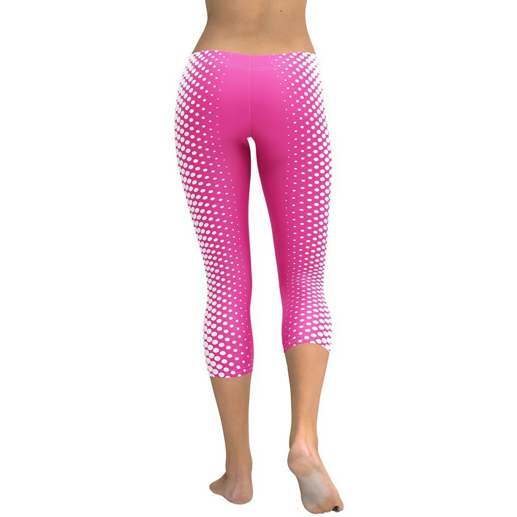Hot Pink Optical Illusion Capris