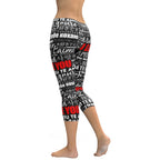 I Love You Capris