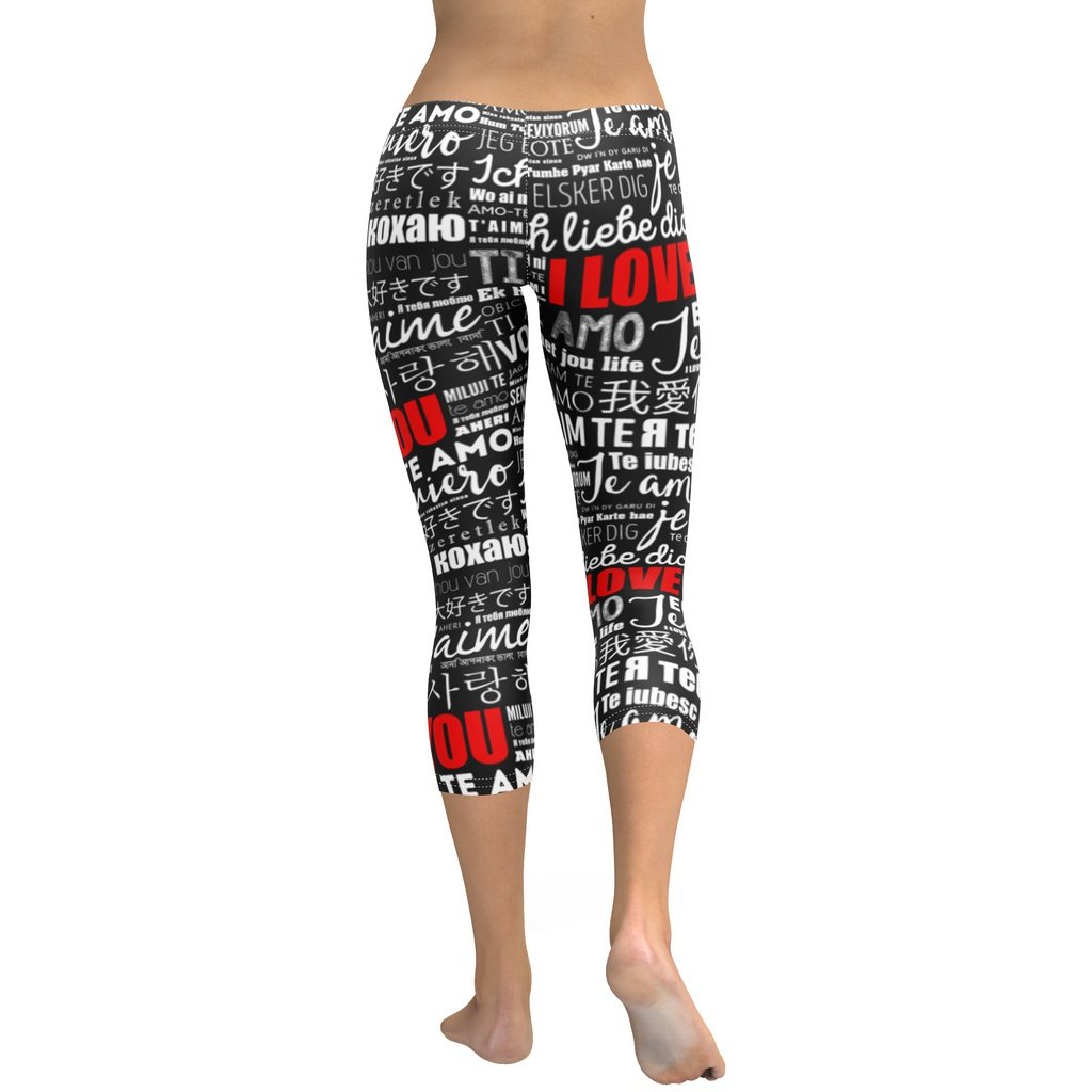 I Love You Capris