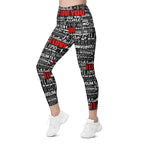I Love You Leggings With Pockets