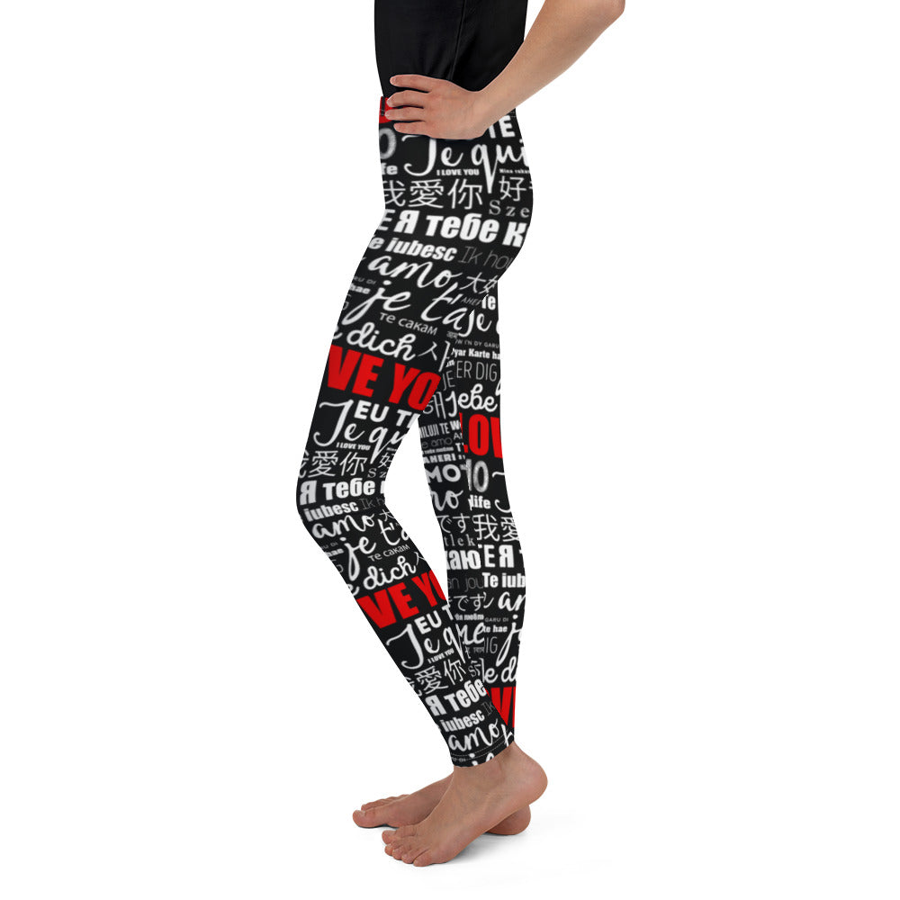 I Love You Youth Leggings