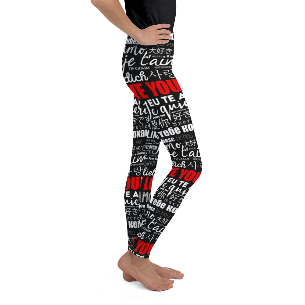 I Love You Youth Leggings