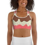 Ice Cream Sports Bra