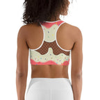 Ice Cream Sports Bra