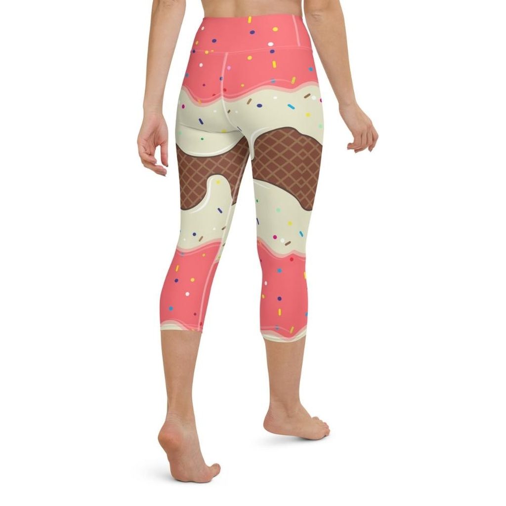 Ice Cream Yoga Capris