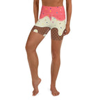 Ice Cream Yoga Shorts