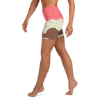 Ice Cream Yoga Shorts