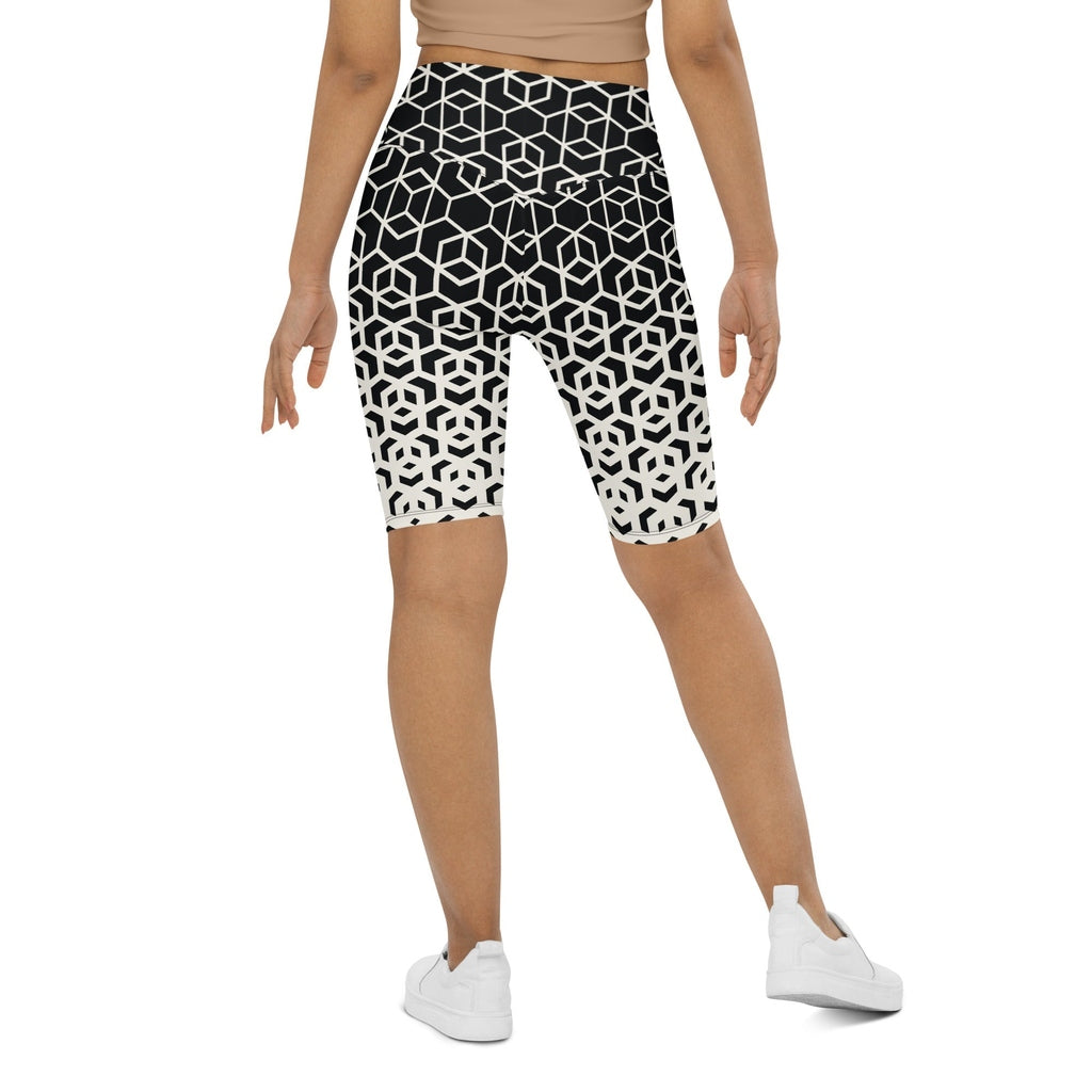 Infinite Geometric Biker Shorts