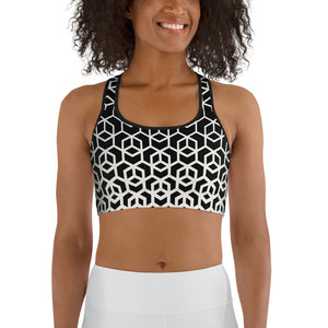 Infinite Geometric Sports Bra